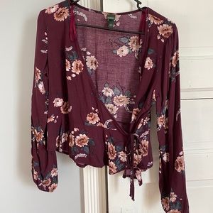 Wild Fable Wrap Top